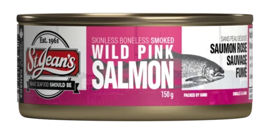 Canned Smoked Salmon: Wild Pink