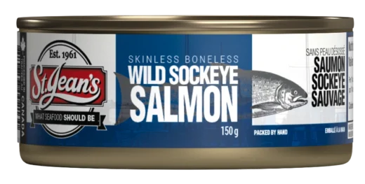 Canned Wild Sockeye Salmon