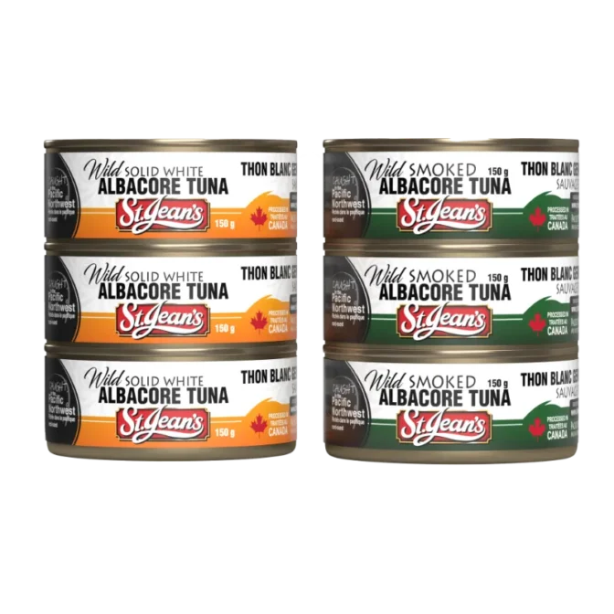 Tuna Fusion 6 Pack of canned tuna and smoked tuna