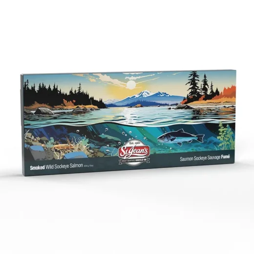 Smoked Wild Sockeye Salmon | Pouch 454 g