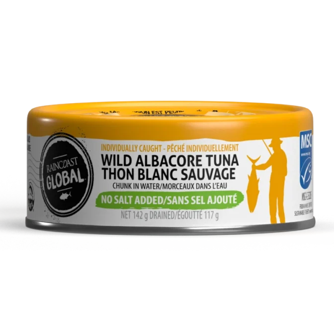 coast Global Albacore Tuna no salt - can