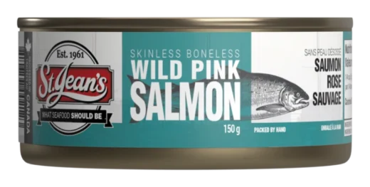 Canned Wild Pink Salmon
