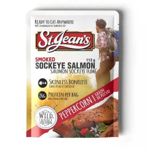 Peppercorn Smoked Wild Salmon | Pouch