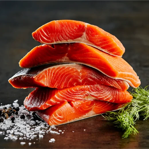 Sockeye Salmon Fillet Box