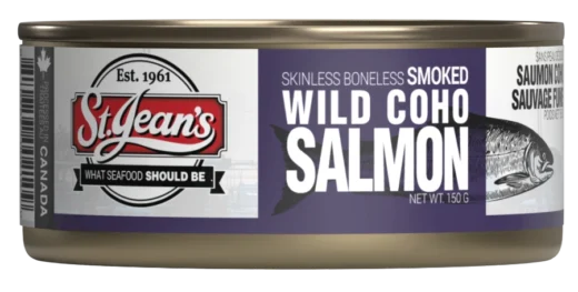 Canned Smoked Salmon: Wild Coho